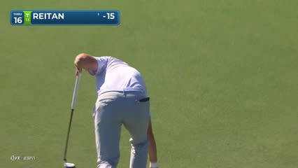 Kristoffer Reitan | Round 4 | 16th hole | Shot 4 | 2026 Truist Championship