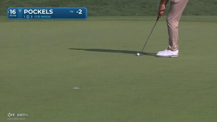 Patrick Pockels | Round 1 | 16th hole | Shot 3 | 2025 Valero