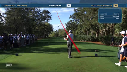 Scottie Scheffler | Round 3 | 2nd hole | Shot 1 | 2026 THE PLAYERS