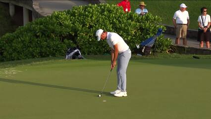 Kristoffer Ventura | Round 1 | 9th hole | Shot 4 | 2025 Mexico Open