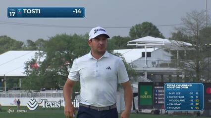 Alejandro Tosti | Round 4 | 17th hole | Shot 4 | 2025 Houston Open