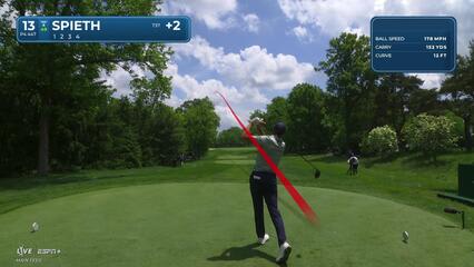 Jordan Spieth | Round 1 | 13th hole | Shot 1 | 2025 the Memorial