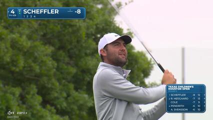 Scottie Scheffler | Round 2 | 4th hole | Shot 2 | 2025 Houston Open