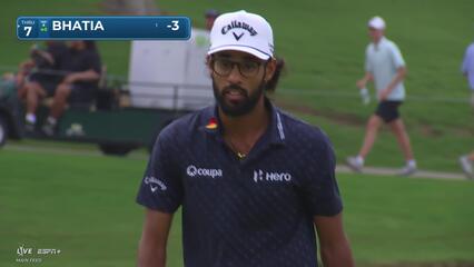 Akshay Bhatia | Round 1 | 16th hole | Shot 2 | 2025 Charles Schwab