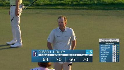 Russell Henley | Round 4 | 18th hole | Shot 5 | 2025 Cognizant Classic