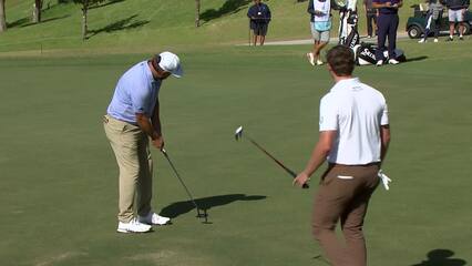 Andrew Novak | Round 3 | 9th hole | Shot 3 | 2024 Butterfield Bermuda