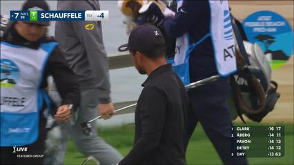 Xander Schauffele | 2024 AT&T Pebble Beach | Round 3 | 7th hole | Shot 1