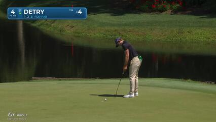 Thomas Detry | Round 3 | 4th hole | Shot 3 | 2025 RBC Heritage