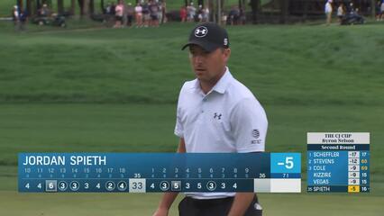 Jordan Spieth | Round 2 | 8th hole | Shot 4 | 2025 THE CJ CUP