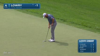 Shane Lowry | Round 1 | 4th hole | Shot 3 | 2025 the Memorial