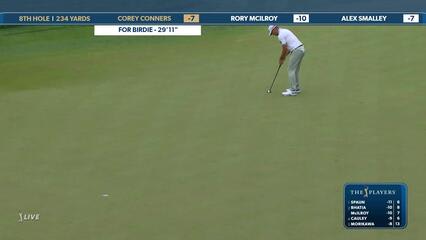 Corey Conners | Round 4 | 8th hole | Shot 3 | 2025 THE PLAYERS
