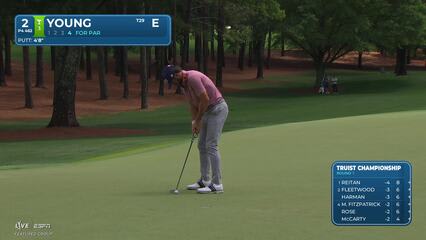 Cameron Young | Round 1 | 2nd hole | Shot 4 | 2026 Truist Championship