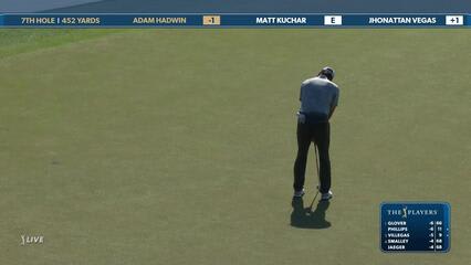 Adam Hadwin | Round 1 | 7th hole | Shot 4 | 2025 THE PLAYERS