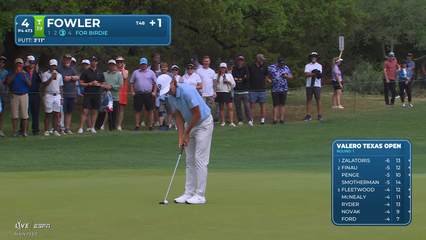 Rickie Fowler | Round 1 | 4th hole | Shot 3 | 2026 Valero