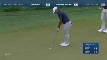 Kurt Kitayama | Round 1 | 4th hole | Shot 5 | 2026 THE PLAYERS