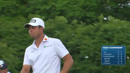 Viktor Hovland | Round 1 | 5th hole | Shot 3 | 2026 Truist Championship