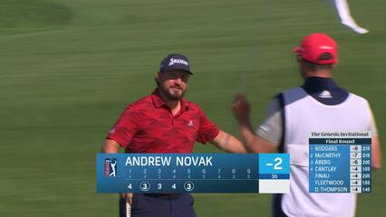 Andrew Novak | Round 4 | 5th hole | Shot 3 | 2025 Genesis