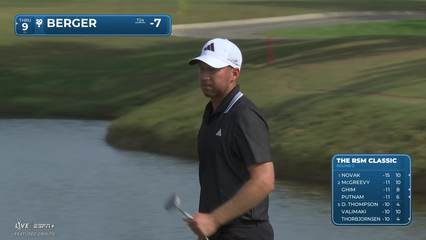 Daniel Berger | Round 2 | 18th hole | Shot 4 | 2025 The RSM Classic