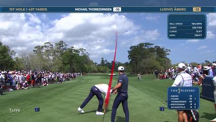 Ludvig Aberg | Round 4 | 1st hole | Shot 1 | 2026 THE PLAYERS