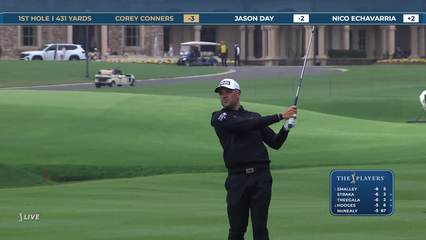 Corey Conners | Round 2 | 1st hole | Shot 2 | 2026 THE PLAYERS