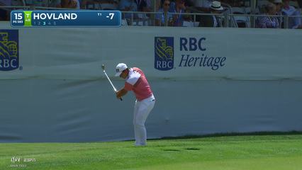 Viktor Hovland | Round 1 | 15th hole | Shot 3 | 2026 RBC Heritage