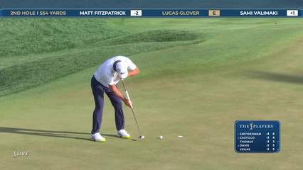 Lucas Glover | Round 1 | 2nd hole | Shot 4 | 2026 THE PLAYERS