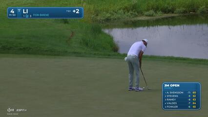 Haotong Li | Round 1 | 4th hole | Shot 3 | 2025 3M Open