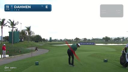Joel Dahmen | Round 1 | 11th hole | Shot 3 | 2025 Mexico Open