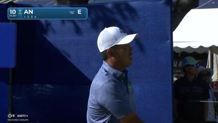 Byeong Hun An | Round 2 | 10th hole | Shot 1 | 2025 Sony Open