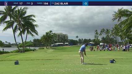 Zac Blair | Round 4 | 17th hole | Shot 1 | 2026 Sony Open