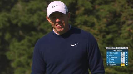 Rory McIlroy | Round 1 | 6th hole | Shot 4 | 2026 AT&T Pebble Beach