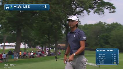 Min Woo Lee | Round 1 | 8th hole | Shot 3 | 2025 Rocket Classic