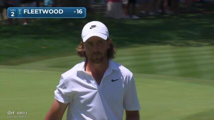 Tommy Fleetwood | Round 4 | 2nd hole | Shot 3 | 2025 Travelers