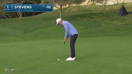 Sam Stevens | Round 4 | 1st hole | Shot 3 | 2025 AT&T Pebble Beach