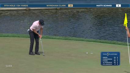 Wyndham Clark | Round 4 | 17th hole | Shot 3 | 2026 THE PLAYERS
