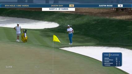 Jason Day | Round 3 | 9th hole | Shot 3 | 2026 THE PLAYERS