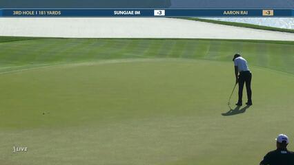 Aaron Rai | Round 3 | 3rd hole | Shot 3 | 2025 THE PLAYERS