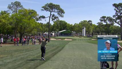 Viktor Hovland | Round 3 | 5th hole | Shot 3 | 2025 Valspar