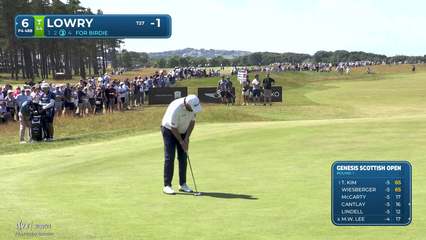 Shane Lowry | Round 1 | 6th hole | Shot 3 | 2026 Genesis Scottish Open