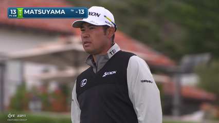 Hideki Matsuyama | Round 3 | 13th hole | Shot 4 | 2026 AT&T Pebble Beach