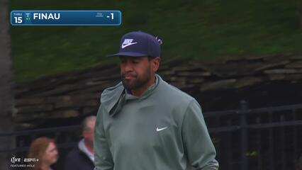 Tony Finau | Round 2 | 15th hole | Shot 4 | 2025 the Memorial
