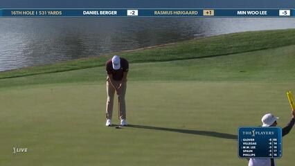 Rasmus Hojgaard | Round 1 | 16th hole | Shot 6 | 2025 THE PLAYERS