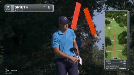Jordan Spieth | Round 1 | 7th hole | Shot 1 | 2025 FedEx St. Jude