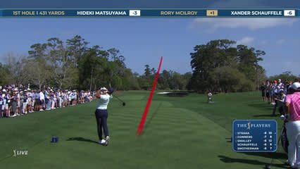 Rory McIlroy | Round 2 | 1st hole | Shot 1 | 2026 THE PLAYERS