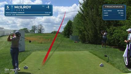 Rory McIlroy | Round 1 | 5th hole | Shot 1 | 2025 Truist Championship