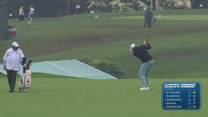Jhonattan Vegas | Round 2 | 10th hole | Shot 2 | 2025 the Memorial