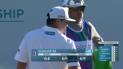 Sungjae Im | Round 3 | 18th hole | Shot 3 | 2026 Valspar