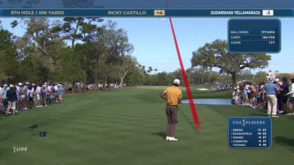 Ricky Castillo | Round 3 | 9th hole | Shot 1 | 2026 THE PLAYERS