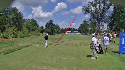 Kevin Kisner | Round 2 | 17th hole | Shot 1 | 2025 ISCO Championship