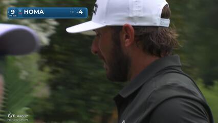 Max Homa | Round 1 | 9th hole | Shot 1 | 2025 Wyndham